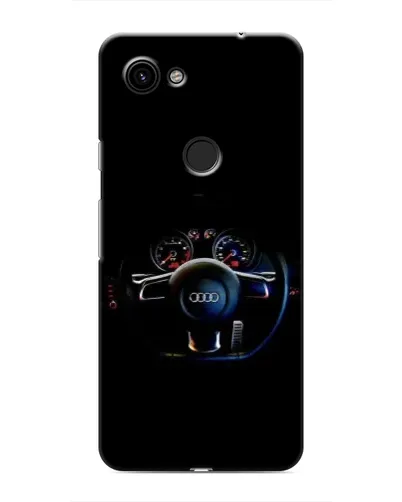 Чехол для Google Pixel 3 XL с картинкой «Салон Audi — руль»