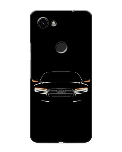Чехол для Google Pixel 3 XL с картинкой «Audi — ночной контур»