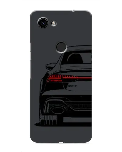 Чехол для Google Pixel 3 XL с картинкой «Задняя часть Audi — арт»