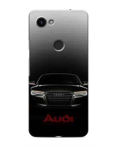 Чехол для Google Pixel 3 XL с картинкой «Audi — градиентный контур»