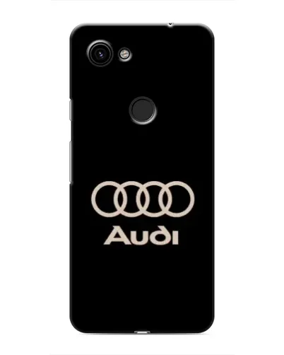 Чехол для Google Pixel 3 XL с картинкой «Audi — золотой логотип»