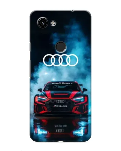 Чехол для Google Pixel 3 XL с картинкой «Audi Sport — неон»