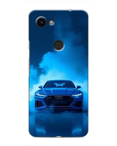 Чехол для Google Pixel 3 XL с картинкой «Audi — голубая энергия»