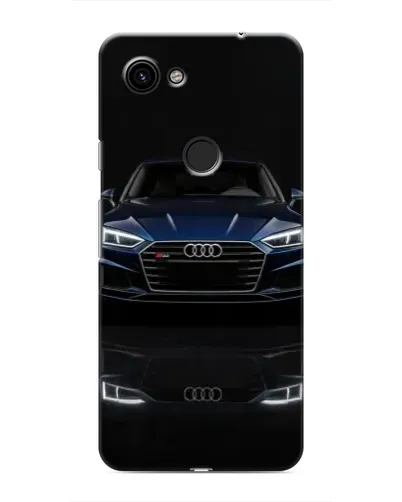 Чехол для Google Pixel 3 XL с картинкой «Audi — ночное отражение»