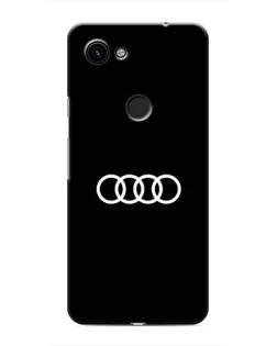 Чехол для Google Pixel 3 XL с картинкой «Audi White Logo»