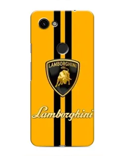 Чохол для Google Pixel 3 XL з картинкою «Lamborghini Stripe жовтий»