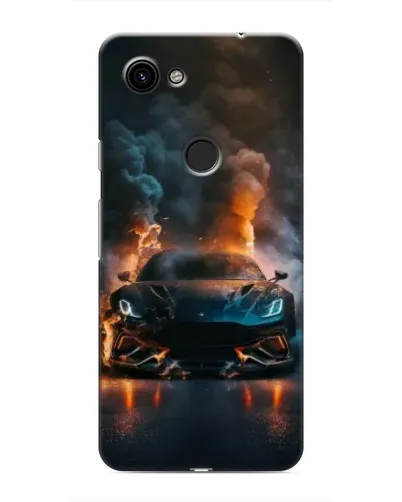 Чохол для Google Pixel 3 XL з картинкою «Lamborghini димна естетика»