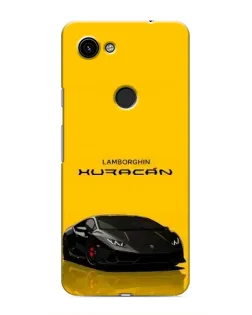 Чохол для Google Pixel 3 XL з картинкою «Lamborghini Huracan чорний»