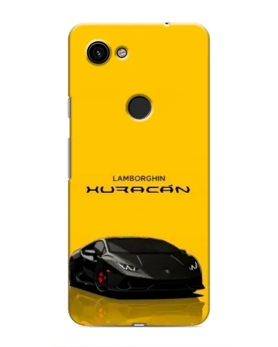 Чохол для Google Pixel 3 XL з картинкою «Lamborghini Huracan чорний»