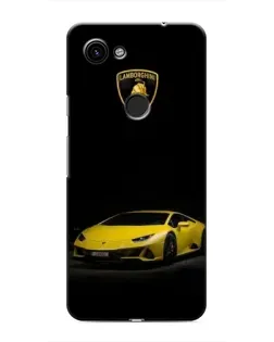 Чохол для Google Pixel 3 XL з картинкою «Lamborghini жовтий акцент»