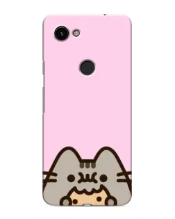 Чохол для Google Pixel 3 XL з картинкою «Pusheen та печиво»