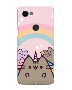 Чехол для Google Pixel 3 XL с картинкой «Единорог Pusheen»