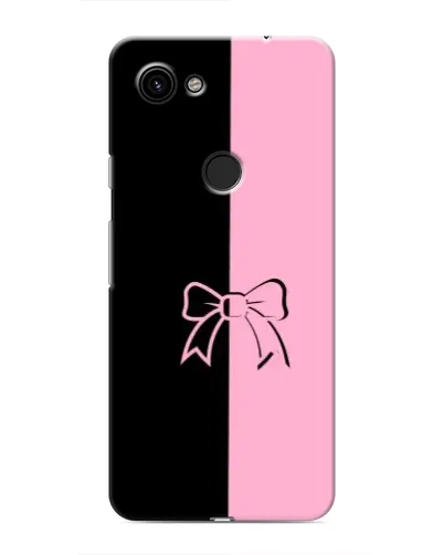 Чехол для Google Pixel 3 XL с картинкой «Половинки банта»