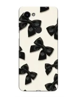 Чехол для Google Pixel 3 XL с картинкой «Черные бантики»