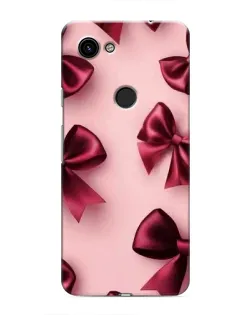 Чехол для Google Pixel 3 XL с картинкой «Бордовый атлас»
