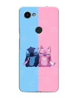 Чохол для Google Pixel 3 XL з картинкою «Stitch та Angel Love»
