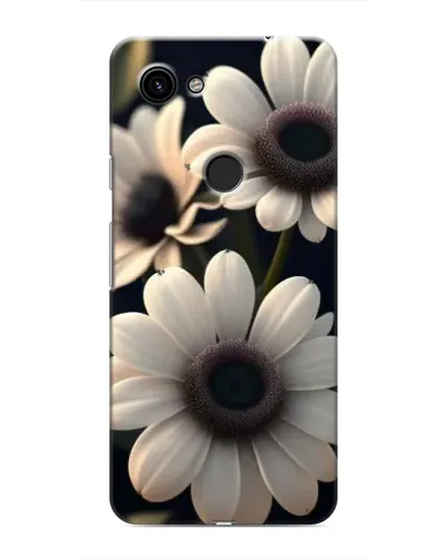 Чохол для Google Pixel 3 XL з картинкою «Білі маргаритки макро»