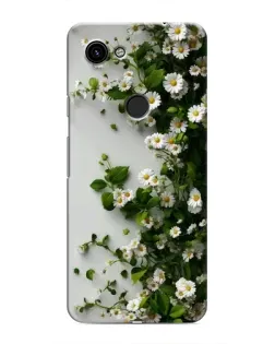 Чохол для Google Pixel 3 XL з картинкою «Гілка дрібних білих квітів»