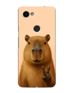Чохол для Google Pixel 3 XL з картинкою «Капібара вікторія»