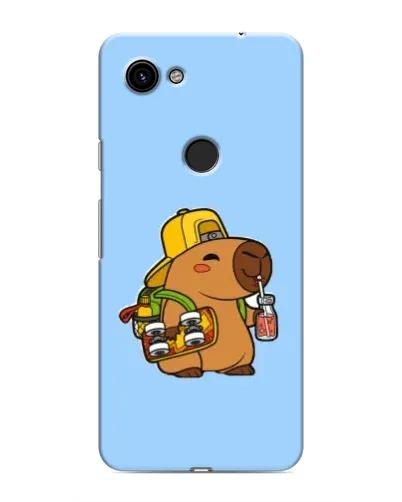 Чохол для Google Pixel 3 XL з картинкою «Капібара на скейті»