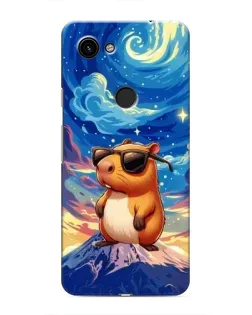 Чохол для Google Pixel 3 XL з картинкою «Капібара Ван Гога»