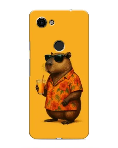Чохол для Google Pixel 3 XL з картинкою «Капібара на відпочинку»