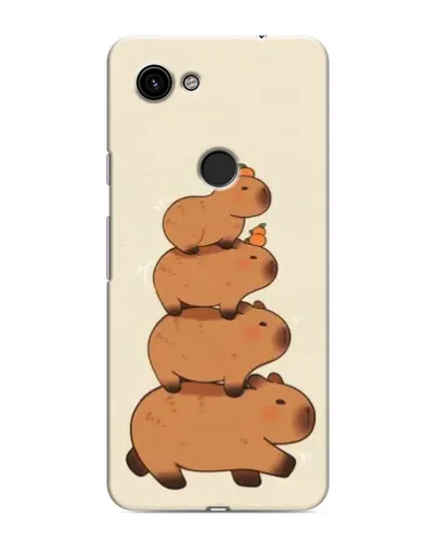 Чохол для Google Pixel 3 XL з картинкою «Вежа з капібар»