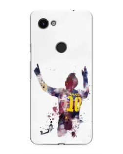 Чохол для Google Pixel 3 XL з картинкою «Messi Barca»