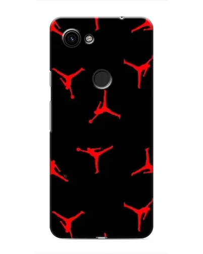 Чехол для Google Pixel 3a XL с картинкой «Jordan Red Pattern»