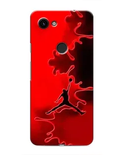Чехол для Google Pixel 3a XL с картинкой «Jordan Red Smoke»
