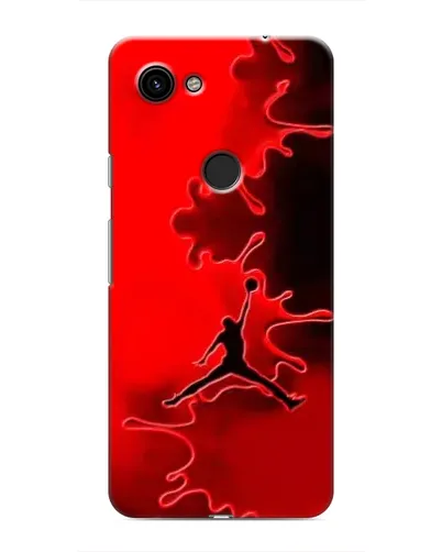 Чехол для Google Pixel 3a XL с картинкой «Jordan Red Smoke»