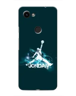 Чехол для Google Pixel 3a XL с картинкой «Jordan Blue Fire»