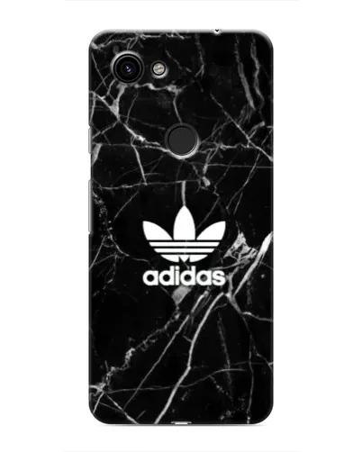 Чехол для Google Pixel 3a XL с картинкой «Белый мрамор Adidas»