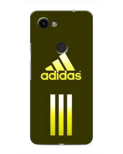 Чехол для Google Pixel 3a XL с картинкой «Оливковый градиент Adidas»