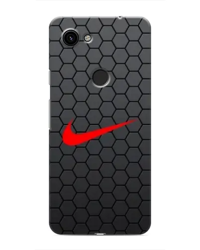 Чохол для Google Pixel 3a XL з картинкою «Nike — карбонова сітка»