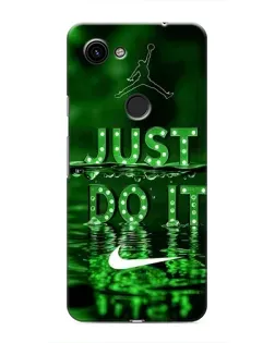 Чохол для Google Pixel 3a XL з картинкою «Зелений неоновий Nike»