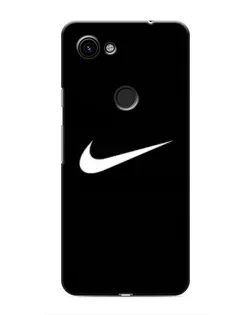 Чехол для Google Pixel 3a XL с картинкой «Минималистический Найк»
