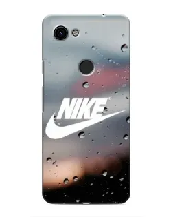 Чехол для Google Pixel 3a XL с картинкой «Nike в стиле ретро»