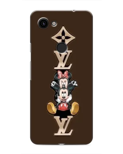 Чехол для Google Pixel 3a XL с картинкой «LV и Микки Маус»