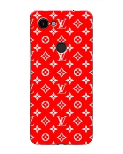 Чехол для Google Pixel 3a XL с картинкой «Яркий паттерн LV»