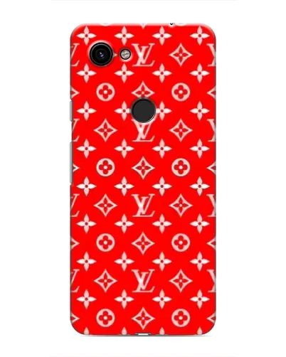 Чехол для Google Pixel 3a XL с картинкой «Яркий паттерн LV»
