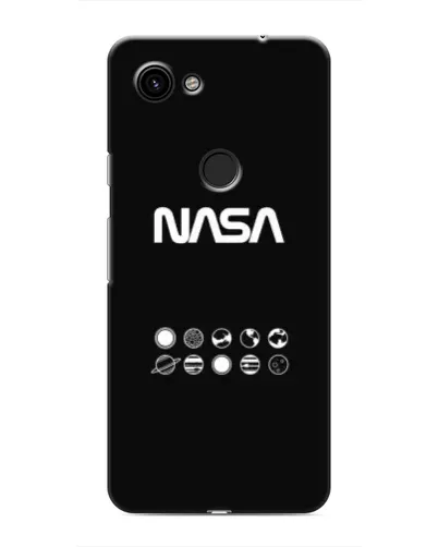Чехол для Google Pixel 3a XL с картинкой «NASA — технический принт»