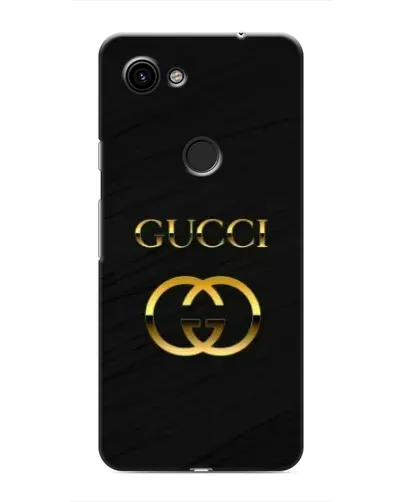 Чехол для Google Pixel 3a XL с картинкой «Золотой логотип Gucci»