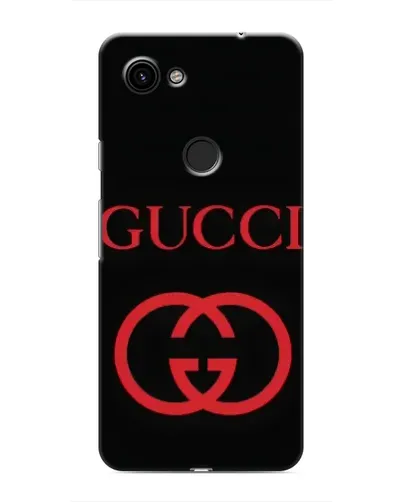 Чехол для Google Pixel 3a XL с картинкой «Gucci — красный логотип»