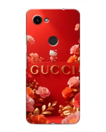 Чехол для Google Pixel 3a XL с картинкой «Gucci — золотой сад»