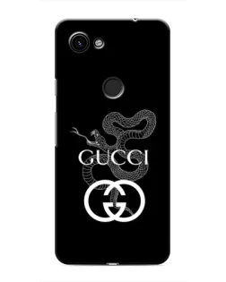 Чехол для Google Pixel 3a XL с картинкой «Gucci — серебряная змея»