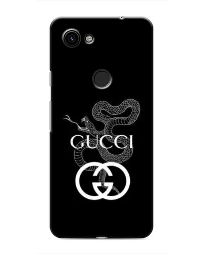 Чехол для Google Pixel 3a XL с картинкой «Gucci — серебряная змея»