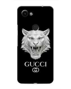 Чохол для Google Pixel 3a XL з картинкою «Gucci — срібний лев»