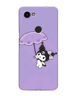 Чохол для Google Pixel 3a XL з картинкою «Kuromi з парасолькою»
