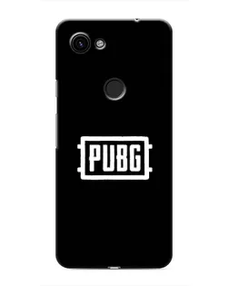 Чехол для Google Pixel 3a XL с картинкой «Лого BMW — металлический блеск»